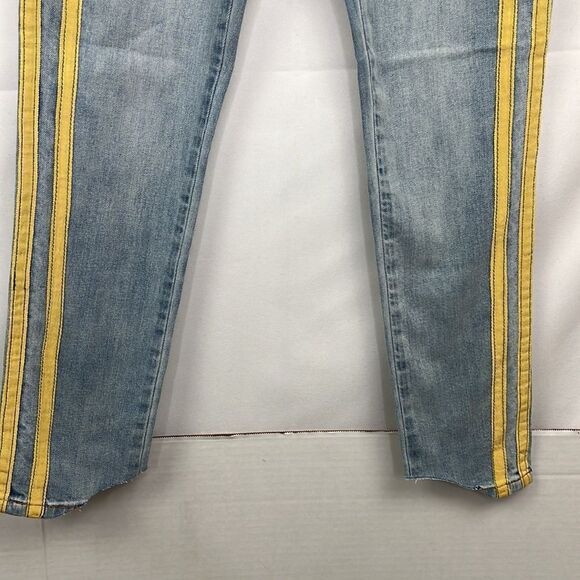 EVIDNT Los Angeles track trim slim jeans size 24 NWT - Picture 4 of 14